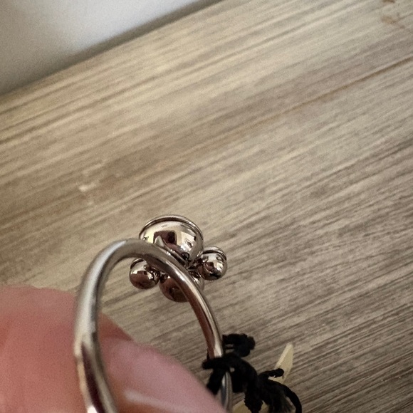 Calvin Klein Silver Fidget Spinner Ring - Picture 4 of 5